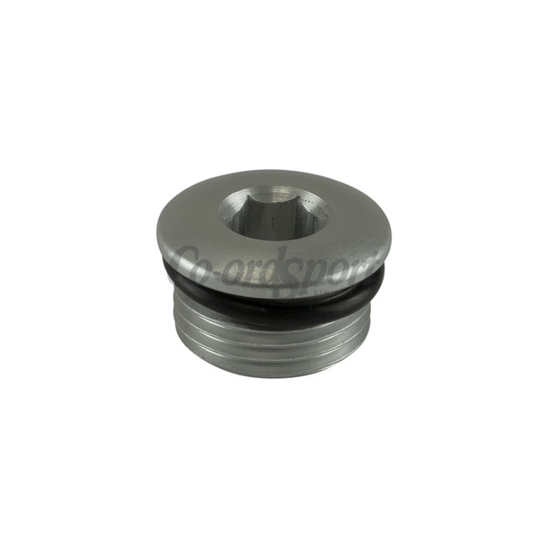 Turbosmart Fitting -8 AN ORB Blank - Silver image