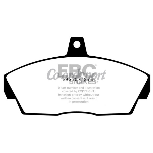 EBC Ultimax OEM Replacement Brake Pads image