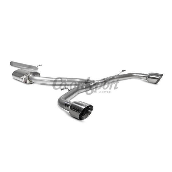Scorpion Non-resonated GPF-back system for Volkswagen Golf GTI MK image