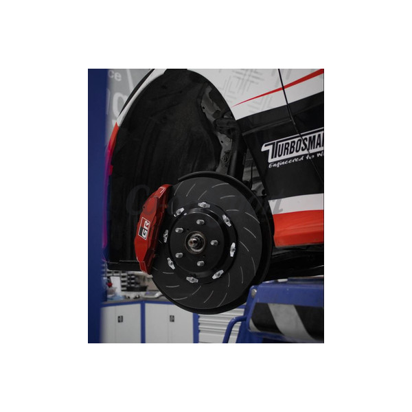EBC Racing 2-Piece Floating Brake Discs Front Yaris GR image
