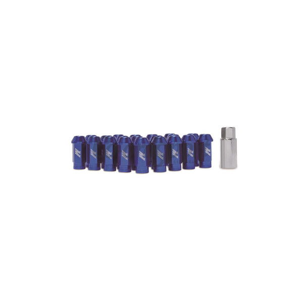 Mishimoto Aluminum Locking Lug Nuts M12 x 1.25 Blue image
