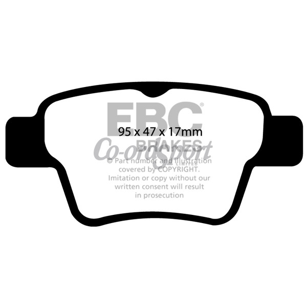 EBC Ultimax OEM Replacement Brake Pads image