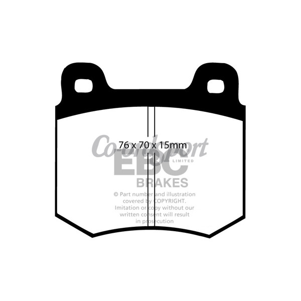 EBC Ultimax OEM Replacement Brake Pads image