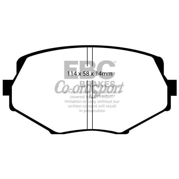 EBC Ultimax OEM Replacement Brake Pads image