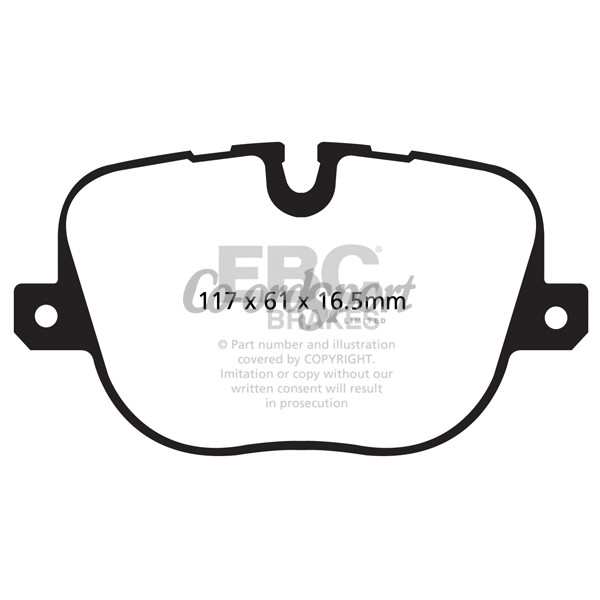 EBC Ultimax OEM Replacement Brake Pads image