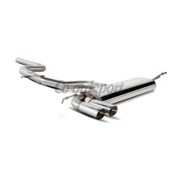 Scorpion Non-resonated cat-back system for Volkswagen Scirocco 1. image
