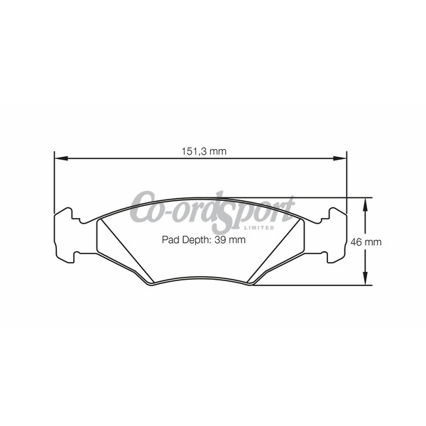 Pagid racing brake pads -RS42 image