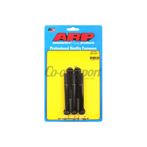 ARP 3/8-16 X 3.750 hex black oxide bolts image