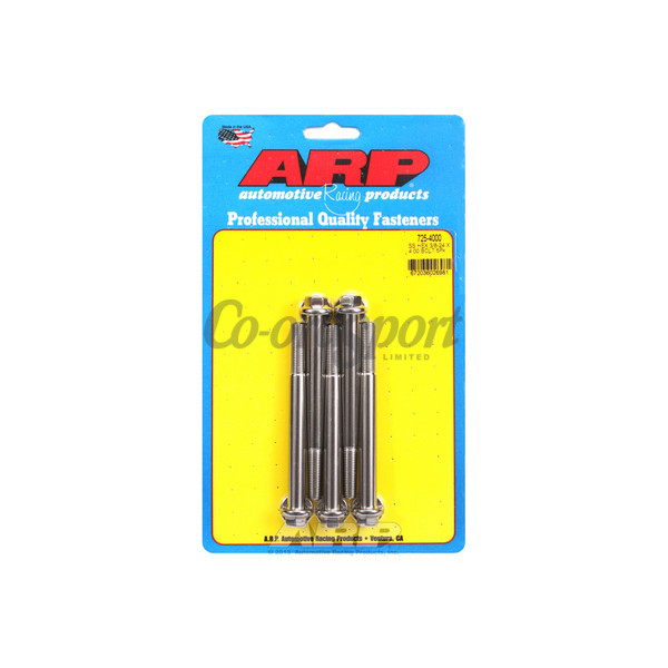 ARP 3/8-24 x 4.000 hex 7/16 wrenching SS bolts image
