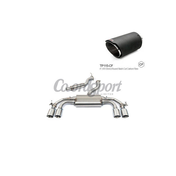 COBRA Cupra Formentor 2.0TSI (310PS) (20-) GPF Back System - Non image