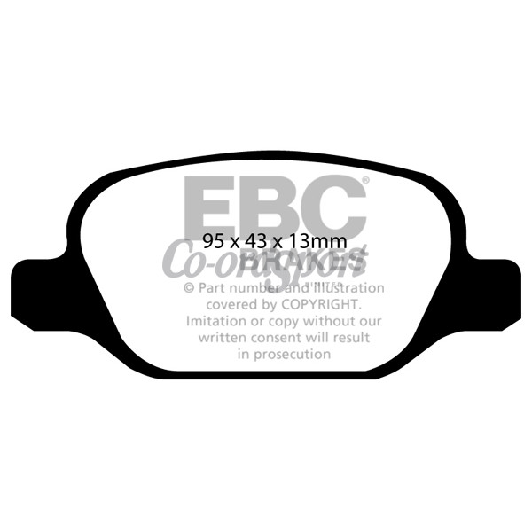 EBC Ultimax OEM Replacement Brake Pads image