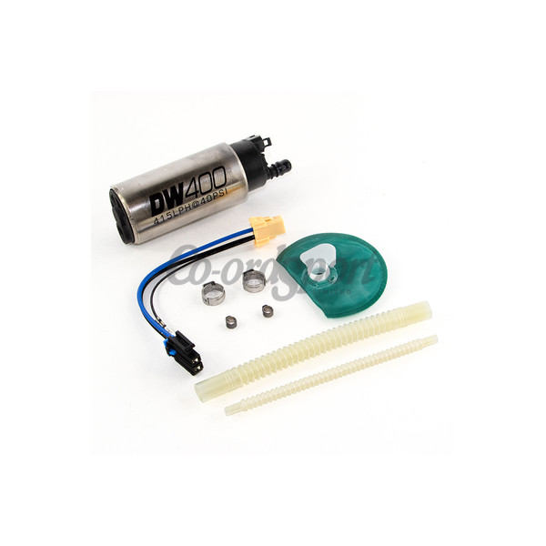 DW 415lph in-tank fuel pump w  9-1046 install kit for 11-14 image