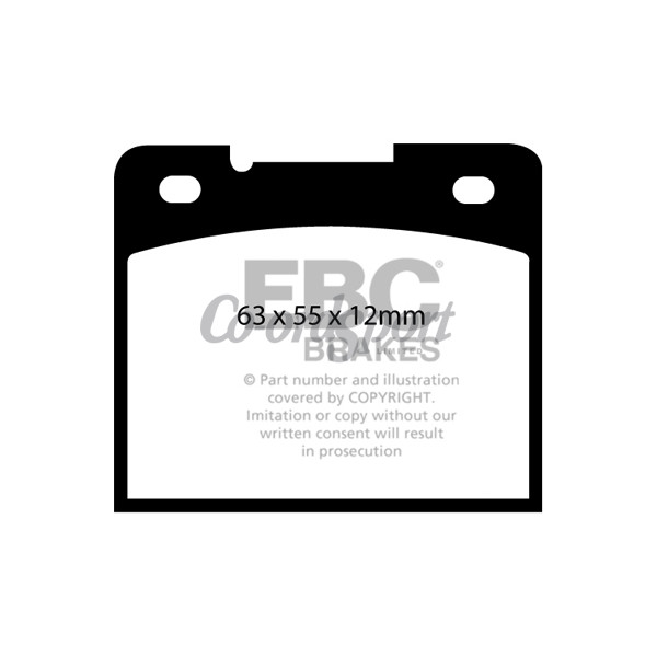 EBC Ultimax OEM Replacement Brake Pads image