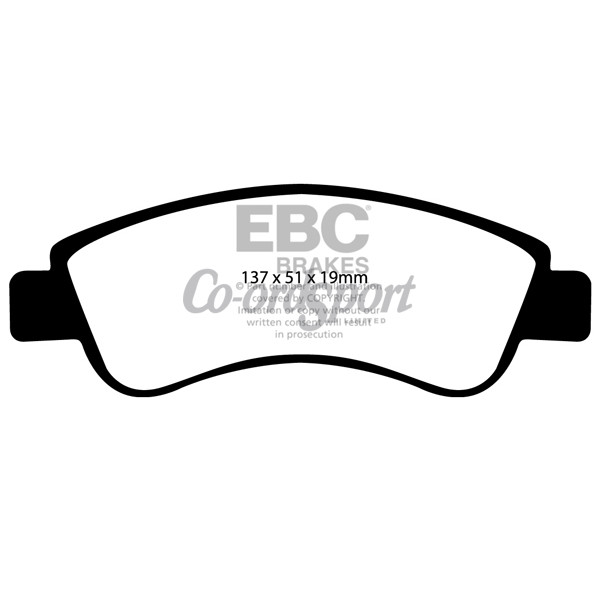 EBC Ultimax OEM Replacement Brake Pads image