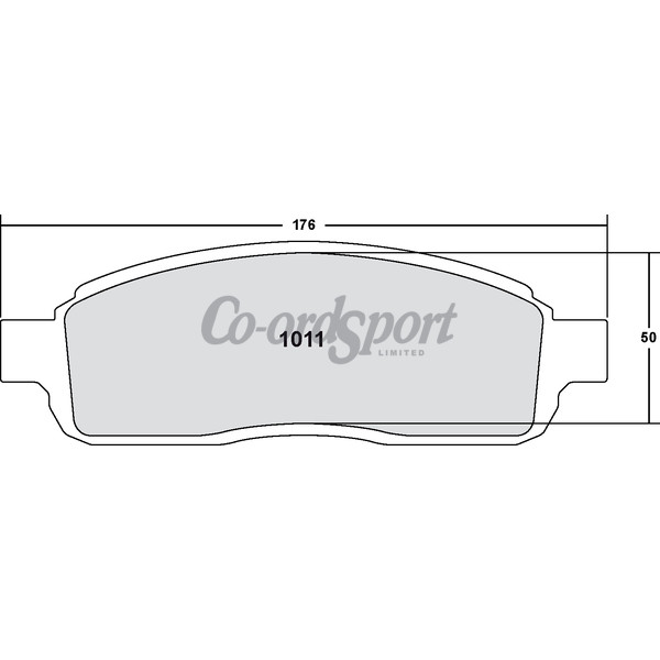 PFC 011 Carbon Metallic Brake Pad Set image