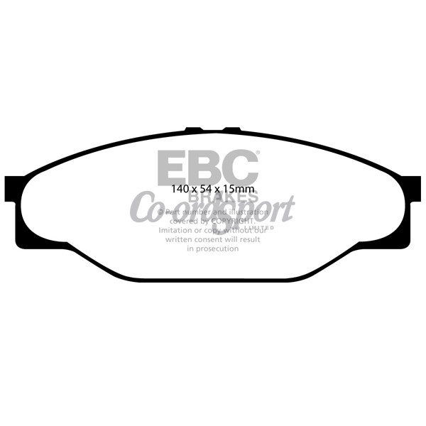 EBC Ultimax OEM Replacement Brake Pads image