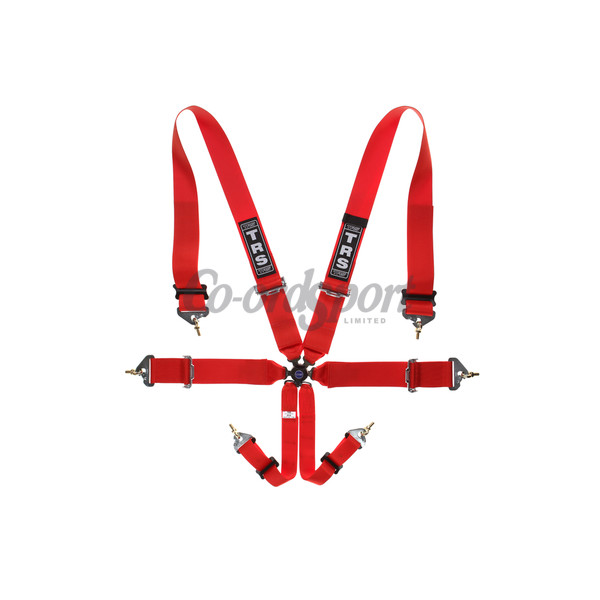 TRS Magnum 3in/3in - 6 point Harness in Red image
