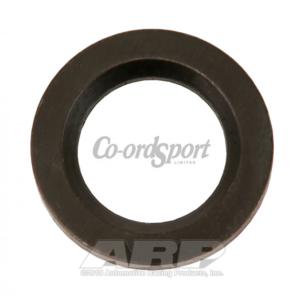 ARP 3/8 ID 5/8 OD machined chamfer black washer image