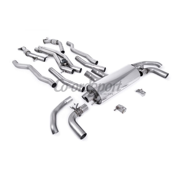 Milltek Audi SQ7  4.0 V8 TT Gasoline Non-OPF 21-25  Cat-back SQ8 image