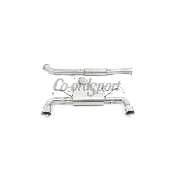 COBRA Nissan 350Z (03 - 09) Centre & Rear (Non-Resonated) - CF Ti image