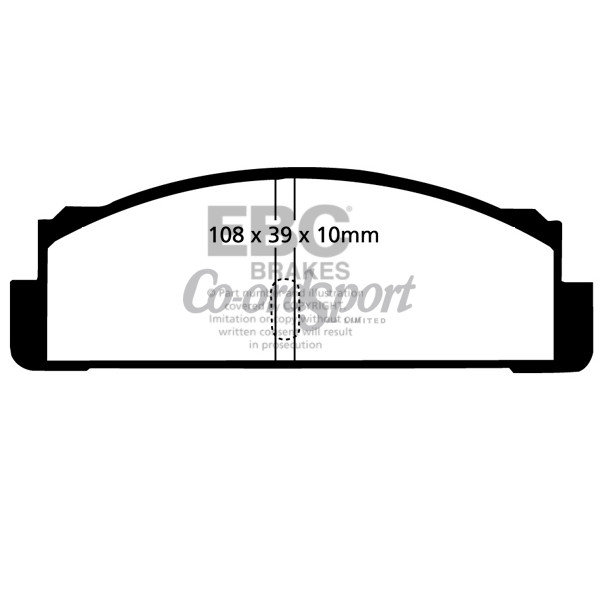 EBC Ultimax OEM Replacement Brake Pads image