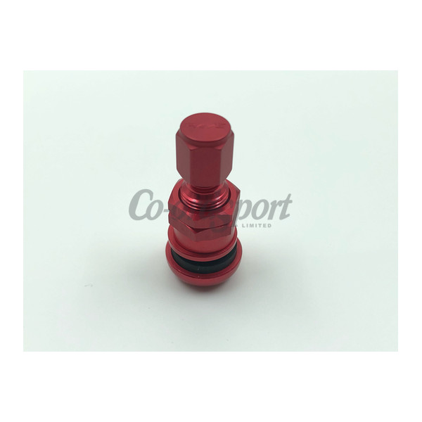 RAYS No.51 EUROPEAN ALUMINUM AIR VALVE RD Red image