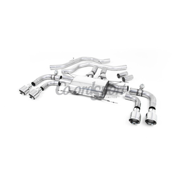 Milltek Front Pipe-back Alfa Romeo Giulia Quadrifoglio 2. image