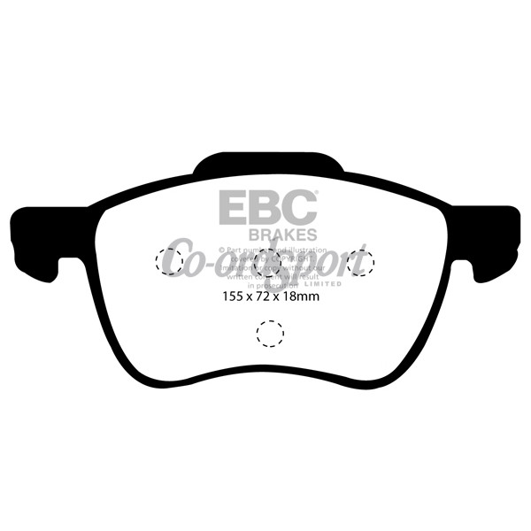 EBC Ultimax OEM Replacement Brake Pads image