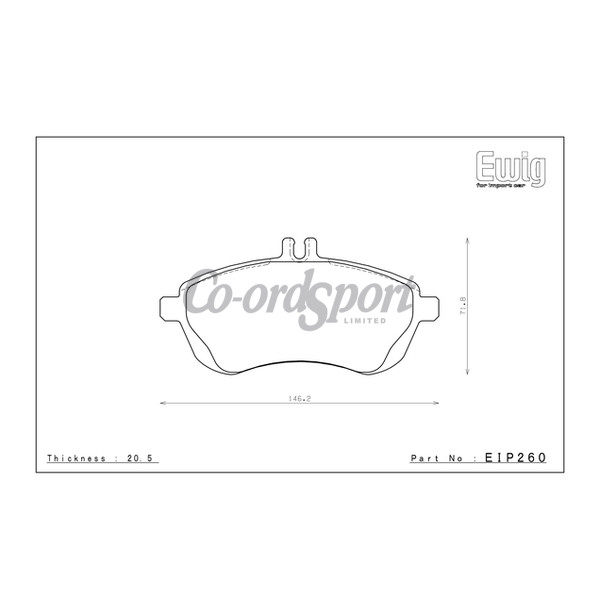 Endless Brake Pads N36SP Compound image