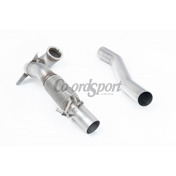 Milltek Large-bore Downpipe and De-cat Volkswagen Golf MK image