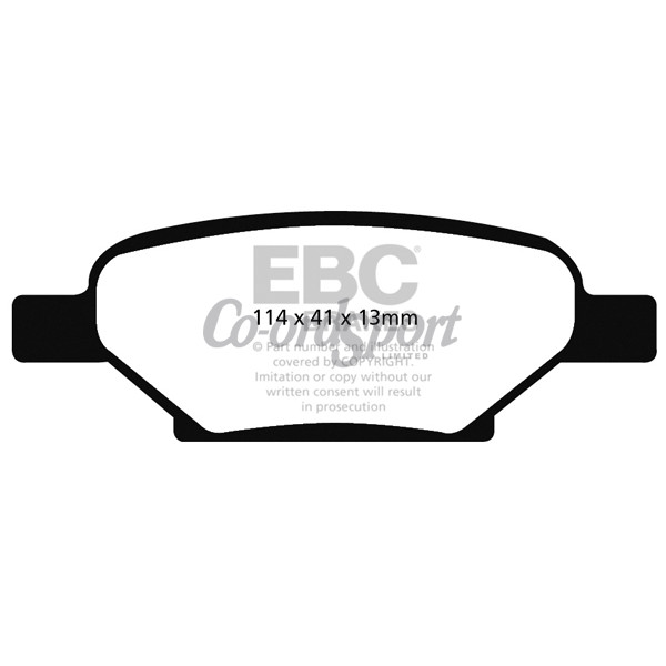 EBC Ultimax OEM Replacement Brake Pads image