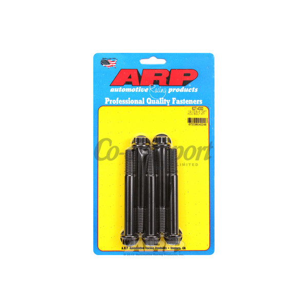 ARP 1/2-13 x 4.000 12pt black oxide bolts image