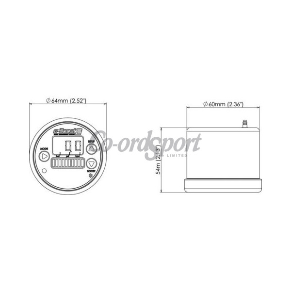 Turbosmart eB2 60psi 60mm Black Silver image