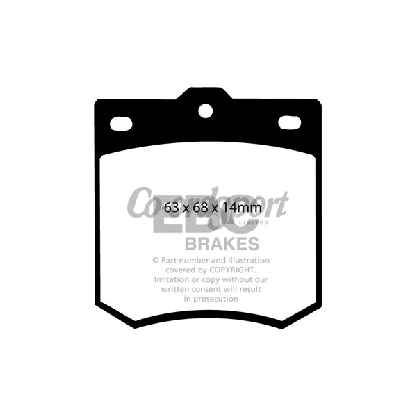 EBC Ultimax OEM Replacement Brake Pads image