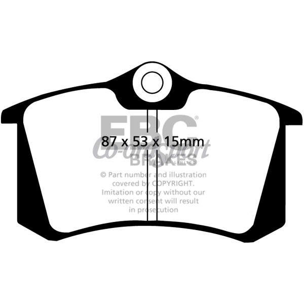 EBC Ultimax OEM Replacement Brake Pads image