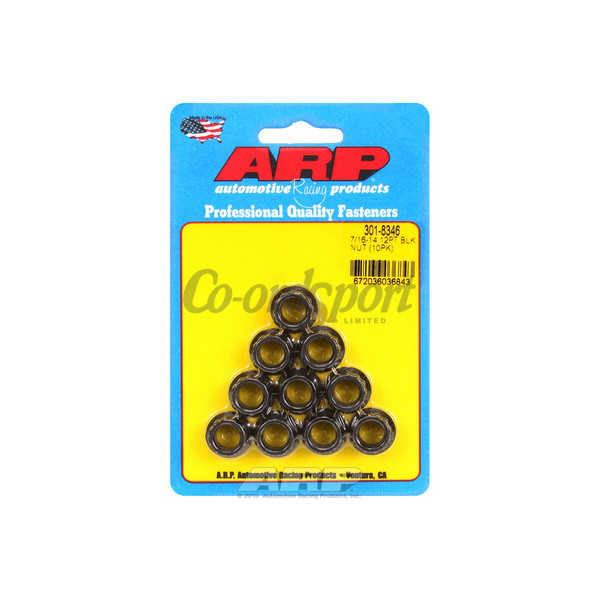 ARP 7/16-14 12pt nut kit image