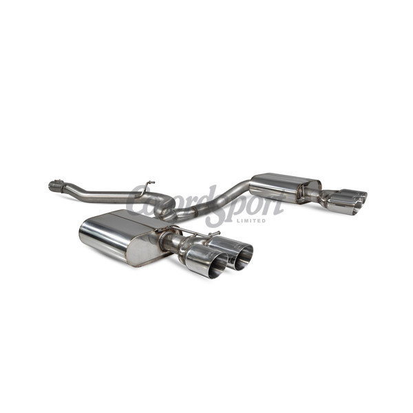Scorpion Non-resonated cat-back system for Volkswagen Golf R Esta image