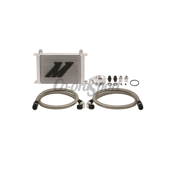 Mishimoto Universal 25 Row Oil Cooler Kit Silver image