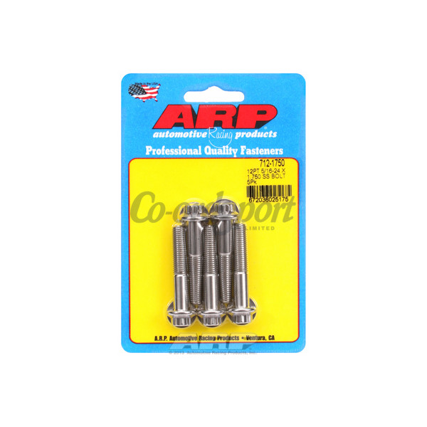 ARP 5/16-24 x 1.750 12pt SS bolts image