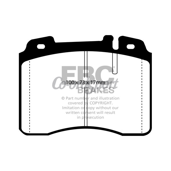 EBC Ultimax OEM Replacement Brake Pads image