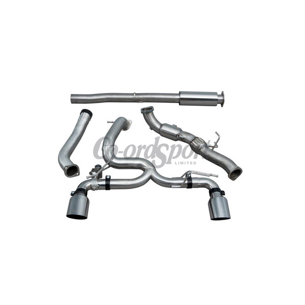 COBRA Ford Focus RS (Mk3) (15 - 18) Turbo Back System (w/Cat) image