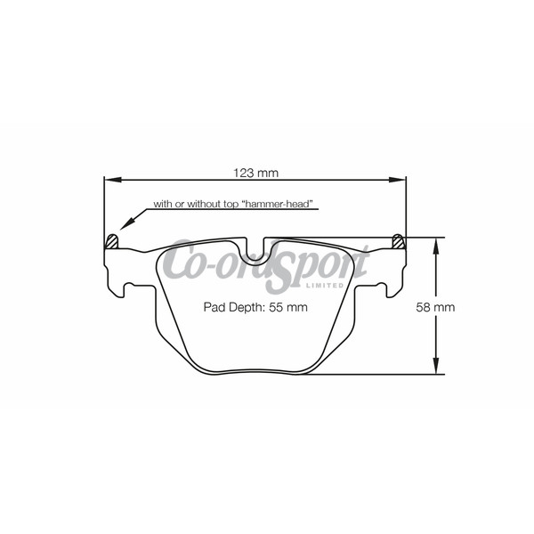 Pagid racing brake pads -RSL1 image