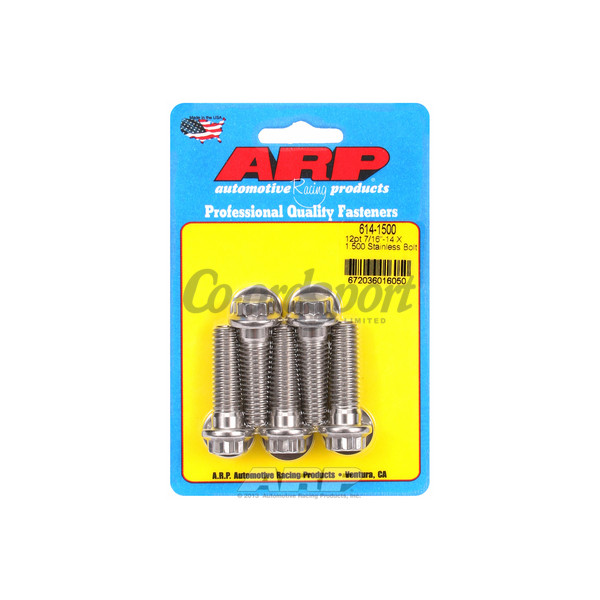 ARP 7/16-14 X 1.500 12pt 1/2 wrenching SS bolts image