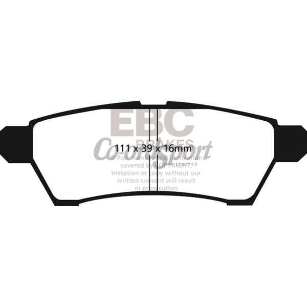 EBC Ultimax OEM Replacement Brake Pads image