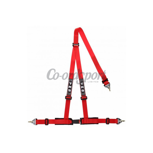 TRS Clubman (snap hook) - 3 point Harness in Red image