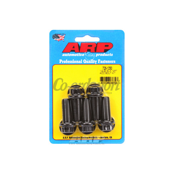 ARP 1/2-20 x 1.250 12pt black oxide bolts image