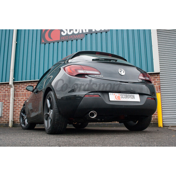 Scorpion Resonated cat-back system  for Vauxhall Astra GTC 1.4 Tu image