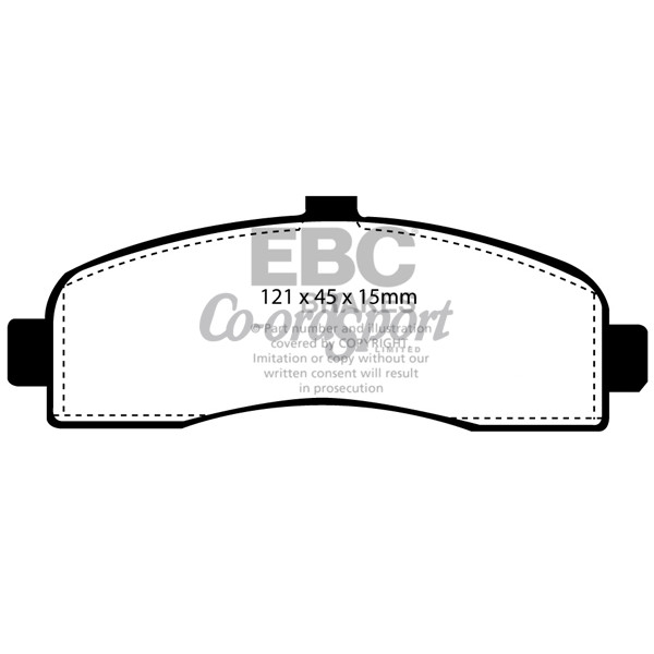 EBC Ultimax OEM Replacement Brake Pads image