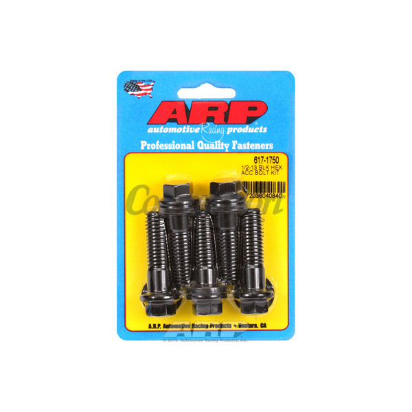ARP 1/2-13 x 1.750 hex black oxide bolts image