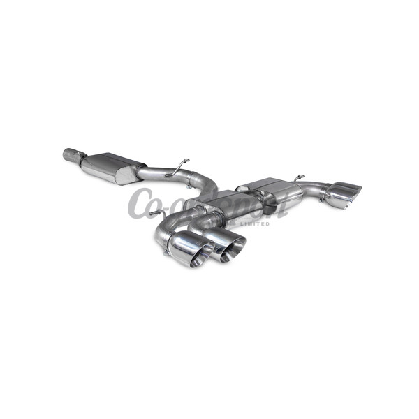 Scorpion Resonated cat/gpf back system for Audi S3 8Y Sportback 2 image